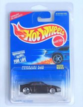 Hot Wheels Black Ferrari 348 Collector #443 Coolest to Collect Card 5 DO... - £13.90 GBP