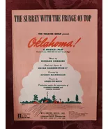 The Surrey With The Fringe On Top (sheet music) - $6.00