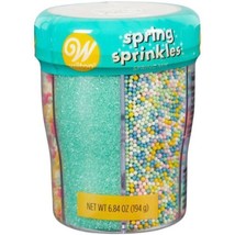 Easter Bright and Pastel 6 Sprinkles Mix Wilton 6.84 oz Egg Bunny - £8.59 GBP