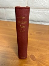 1946 New Testament &amp; Psalms -- Pocket Size Brown Hardcover RSV Bible - T Nelson - £18.66 GBP