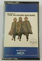 Best of the McGuire Sisters Cassette Tape 1978 MCA  - £7.57 GBP
