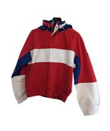 Vintage 1990s Tommy Hilfiger Sailing Gear Red White Blue Windbreaker Jac... - $4,544.23 MXN
