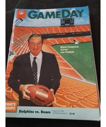 Aug 16, 1987 NFL Football FIRST GAMEDAY Program Dolphins vs. Bears with ... - $185.34 MXN