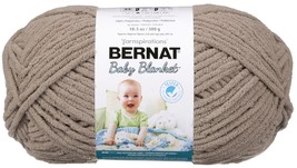 Bernat Baby Blanket Big Ball Yarn-Baby Sand - £20.11 GBP