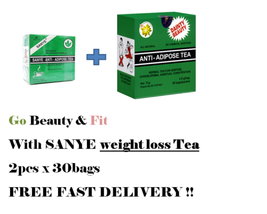 2 Packs X 30bags Herb Anti-Adipose TEA-WEIGHT Loss,Tnt, Laxatative Effect Detox - £7.58 GBP