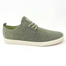 Clae Ellington Textile Aloe Green Mens Casual Sneakers - £43.21 GBP