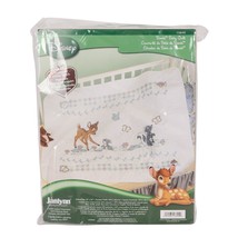 Disney Bambi Baby Quilt Kit NEW Stamped Cross Stitch Craft 1138-90 Janlynn 2009 - £54.91 GBP