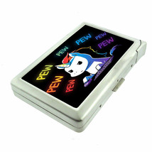 Gamer Unicorn  Em1 Cigarette Case with Built in Lighter Metal Wallet - £15.70 GBP