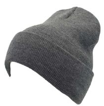 Dark Gray - 6 Pack Winter Beanie Knit Hat Skull Solid Ski Hat Skully Hat  - $48.00