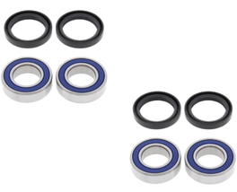 New All Balls Front Wheel Bearings &amp; Seals For 00-02 Kawasaki Mule 2510 Diesel - $51.98
