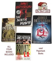 Worst Case, Private LA, 9th Month, 19th Christmas Lot of 4 James Patterson Books - £11.94 GBP