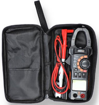 Clamp On Digital Multi Tester Meter Tool w/ Case Led Audio Test Kit w/ Batteries - £23.18 GBP