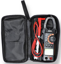 CLAMP ON DIGITAL MULTI TESTER METER TOOL w/ Case LED Audio test kit w/ B... - $29.01