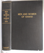 Men And Women of Hawaii 1954 Persons of Notable Achievement Pre-Statehoo... - £96.36 GBP
