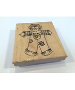 D.O.T.S. DOTS Rubber Stamp Large Chester Scarecrow R123 - £10.38 GBP