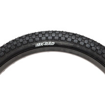 Kenda KRad Tire 24 x 1.95 Clincher Wire Black Reflective Tire BMX Bike - £60.54 GBP