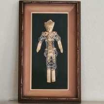Vintage 2 Dimensional Reproduction Pre Columbian Sacrificial Doll ART 17... - $64.00