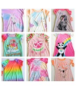 Girls Pajamas Nightgown XS S M XL Rainbows Sloths Cat Unicorn-  U Pick - £4.33 GBP