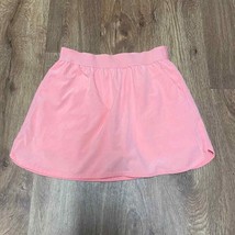 Slazenger Girls Golf Skort Solid Peach Coral Size Medium 8-10 Shorts Dry... - £17.34 GBP