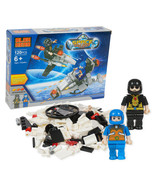 Space Explorer Interlocking Block Space Ship and Figures Play Set 120 Piece - £5.44 GBP