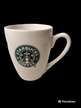  Starbucks 2007  Coffee Mug Cup White Classic Green Mermaid Logo 10.2 oz - £5.47 GBP