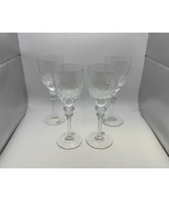 Set of 4 Rogaska Crystal GALLIA Wine Glasses 7 3/4&quot; - $182.42 CAD