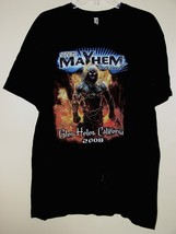 Mayhem Festival Concert Shirt 2008 Slipknot Disturbed Underoath Glen Helen CA XL - £129.06 GBP