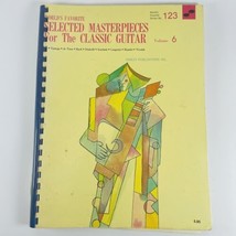 World&#39;s Favorite Selected Masterpieces For Classic Guitar Vol 6 Song Book Music - £15.65 GBP