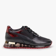 The Rialto Black & Red Patent Leather Men Sneaker image 9