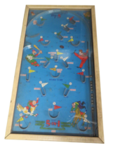 Vintage POOSH-M-UP &quot;Big 5&quot; Pinball Game Baseball Table Game 1930s - $79.15