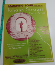Laughing song by johann strauss 1936 sheet music good - $5.94