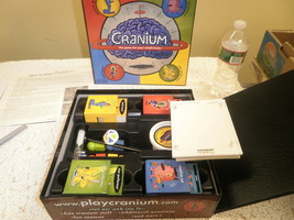 CRANIUM BOARD GAME COMPLETE FOR ADULTS &amp; TEENS USED - £3.60 GBP