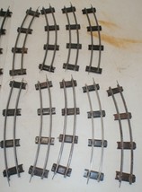 Lot Of 14 Pieces American Flyer S Scale Track - Curve &amp; Straight - £11.00 GBP