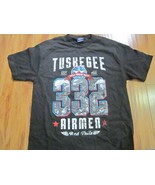Tuskegee Airmen T-shirt 332 RED TAILS US AIR FORCE 99th Fighter Squadron... - $373.17 MXN