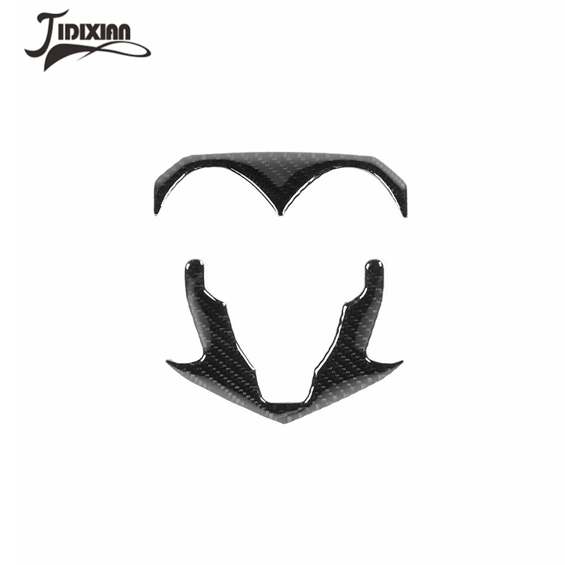JIDIXIAN Soft   Car Front Rear Emblems Logo Decoration Cover Stickers for   2010 - £79.64 GBP