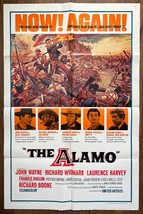 *John Wayne&#39;s THE ALAMO (R67) Richard Widmark, Laurence Harvey, Frankie ... - $195.00