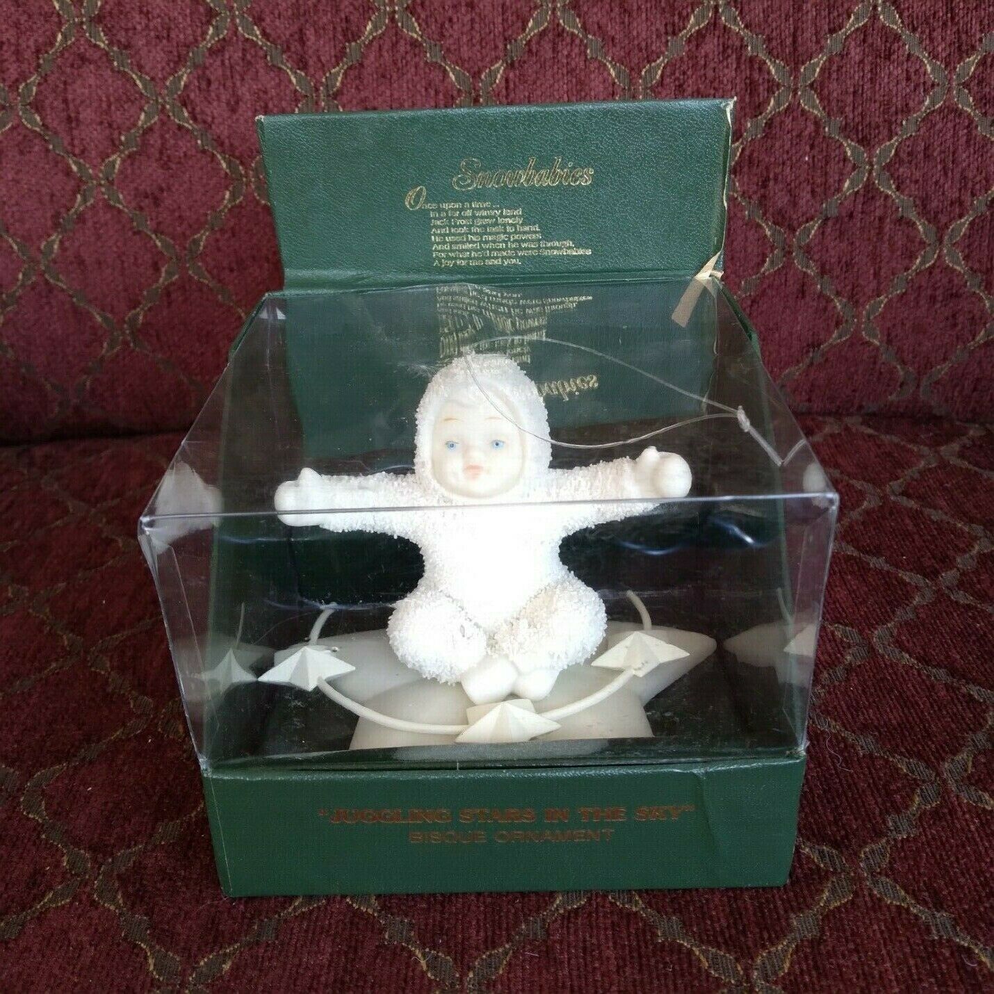 Snowbabies by Department 56 68675 Juggling Stars in the Sky Bisque Ornament - $18.99