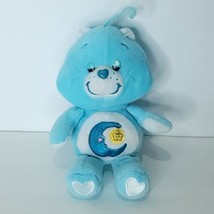 Care Bears Bedtime Bear Blue Plush Stuffed Sleepy Bear Moon &amp; Star 8&quot; - $19.79