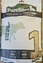 PureBites Freeze Dried Beef Liver for Dogs 16.6 oz / 470 g Super Value Size - $32.66