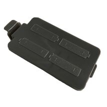 Shark Steam Mop SK435CO Battery Cover Door Replacement Part Grey Plastic - $7.52