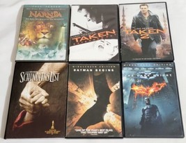 The Lion, The Witch..., Taken 1 &amp; 2, Schindler&#39;s List... Liam Neeson 6 DVD Lot - £12.63 GBP