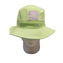 Nike Apex Futura Bucket Hat Youth One Size Lime Green 100% Polyester FB5... - $18.49