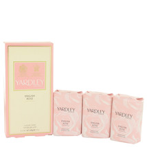English Rose Yardley Perfume By London 3 X 3.5 oz Luxury Soap - £25.10 GBP