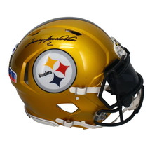 Terry Bradshaw Autographed Steelers Flash Authentic Helmet w/ Visor Fanatics - £779.48 GBP