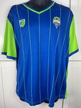 Seattle Sounders Soccer JERSEY-AUTHENTIC MLS-ADULT Xl Retail $49-NWT - £15.93 GBP