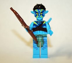 Jake Sully Avatar 2 Movie Na&#39;vi Way Of Water Custom Minifigure - £4.72 GBP