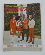 University of Nebraska Huskers &#39;72 1972 Official Football Program vs Mis... - £11.86 GBP