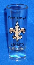 BRAND NEW SENSATIONAL COZUMEL NEW ORLEANS SAINTS SHOT GLASS COLLECTIBLE ... - £11.95 GBP