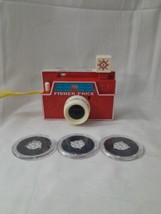  Fisher Price Changeable Picture Disc Toy Camera w/ 3 Discs Modern 2011 - £18.73 GBP