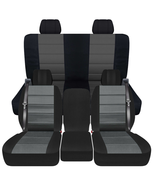 40-20-40 Front with INT SB and solid Rear seat covers Fits GMC Sierra 15... - €145,68 EUR